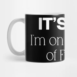 'It's ok" I'm on 500mg of Fukitol Funny Sarcasm Shirt Mug